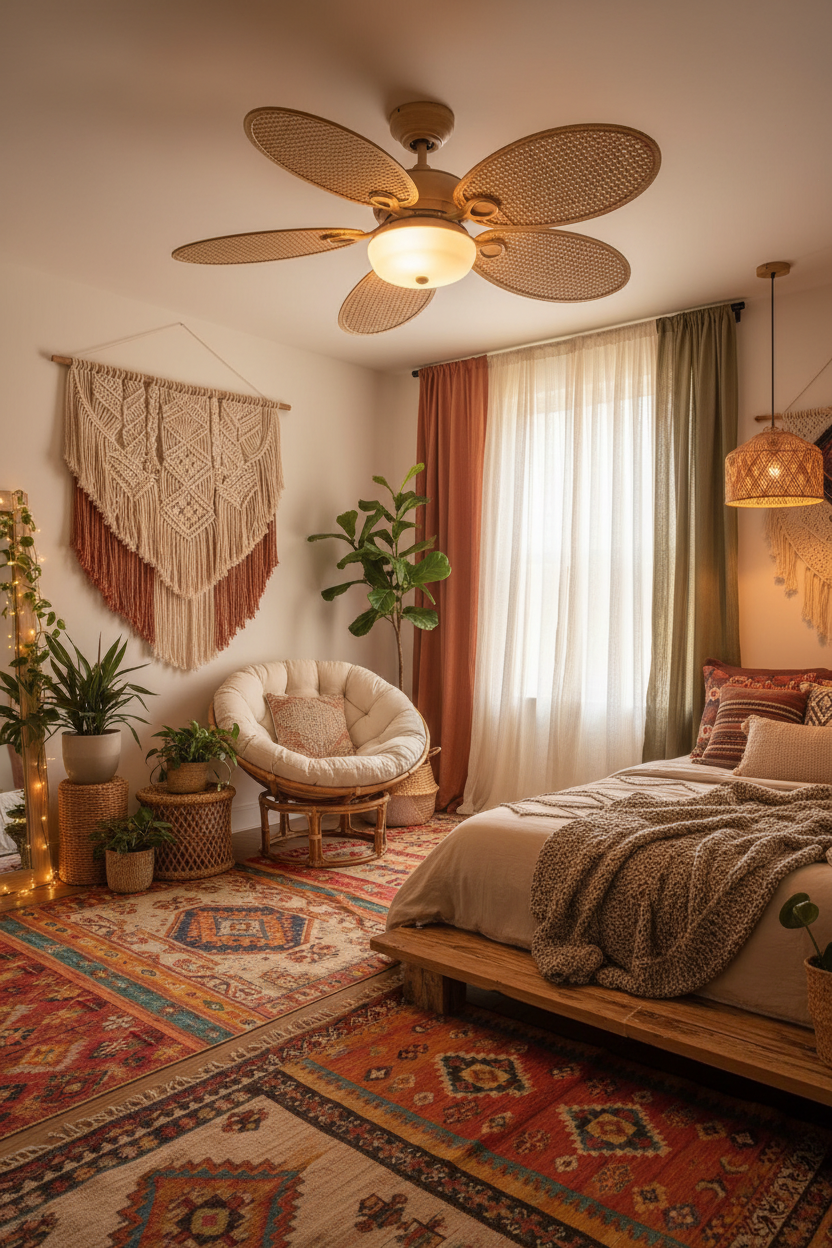 Boho Ceiling Fans