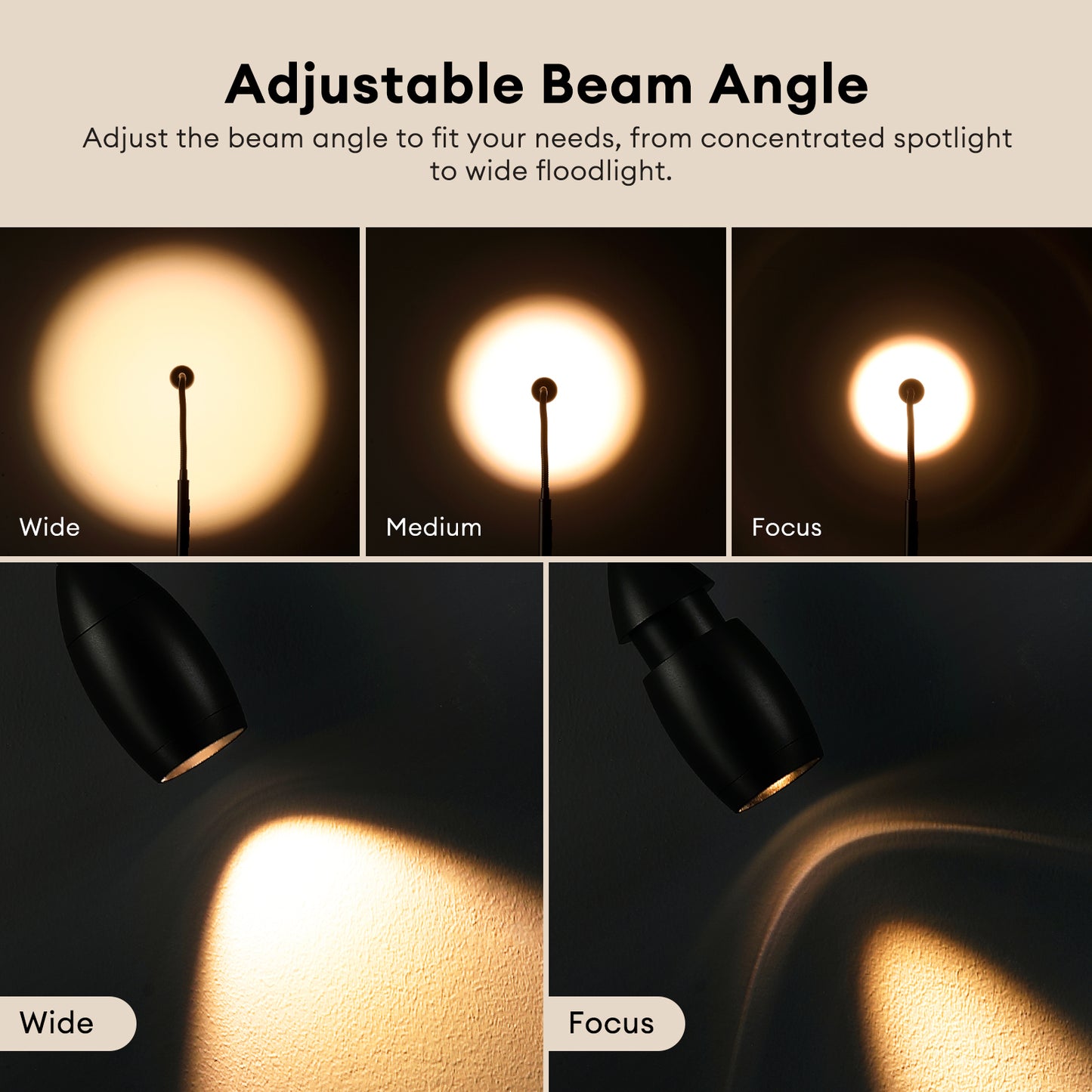 Reading Floor Lamp, Dimmable LED Floor Lamp with Remote, Standing Lamp with Flexible Gooseneck, Zoomable Spotlight, Reading Light, Task Crafting Tall Lamps for Living Room Office Bedroom