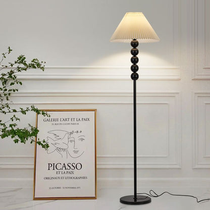 Modern Beaded Floor Lamp with Soft Glow - Anti-Glare Healthy Lighting for Home Decor