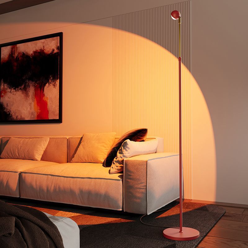 Sunset Projection Floor Lamp | Warm Golden Hour Light for Cozy Bedroom & Living Room Decor