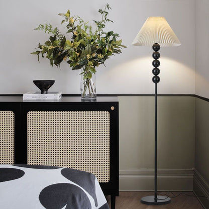 Modern Beaded Floor Lamp with Soft Glow - Anti-Glare Healthy Lighting for Home Decor
